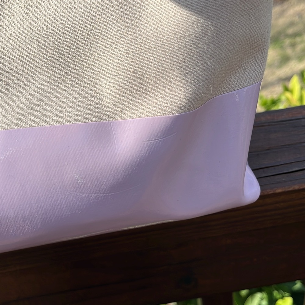 SOLD Kate Spade Canvas Tote Bag - Picture 4 of 10
